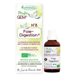 foie digestion - phytogem - gemmotherapie - phytofrance