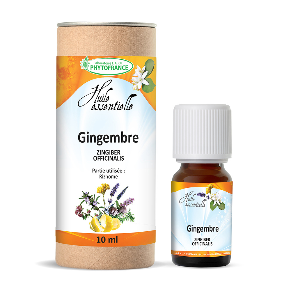 Acheter de l'huile essentielle de gingembre 100 % pure