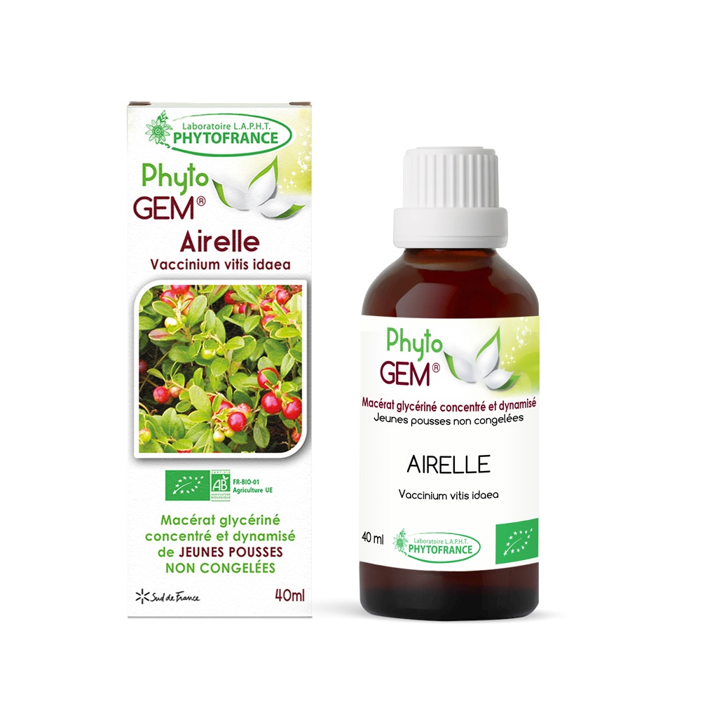 Airelle rouge bio – Gemmothérapie