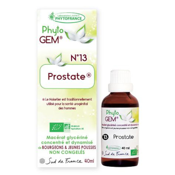 prostate - phytogem - gemmotherapie - phytofrance